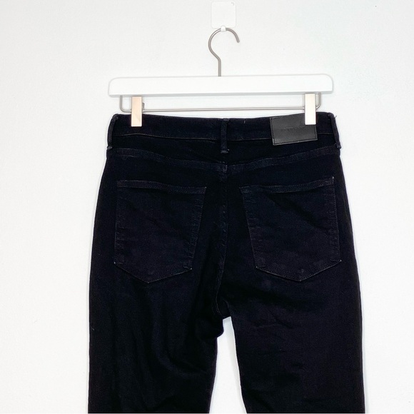 Everlane The High Rise Skinny black denim jeans size 28 ankle - Picture 7 of 12
